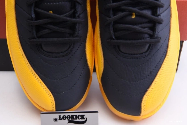Reps LUCY Retro University Gold 130690-070 Air 12 Jordan Black 0822